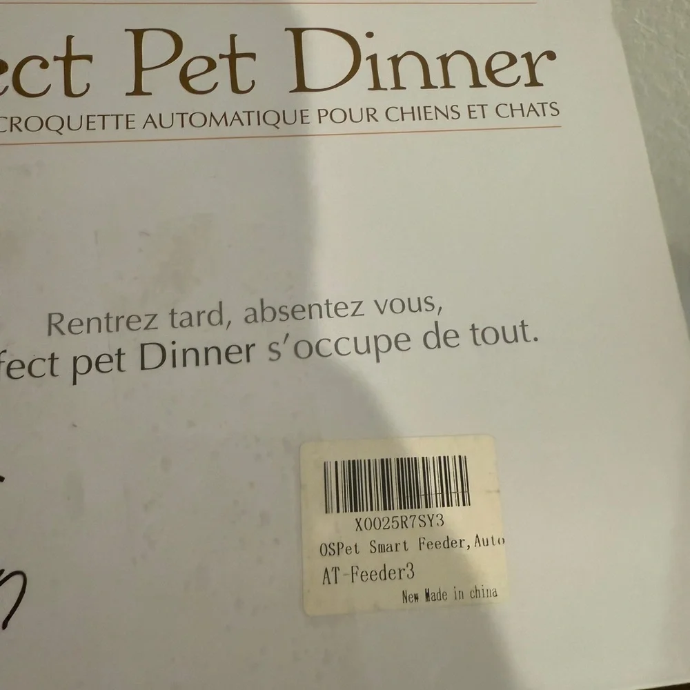 Perfect Pet Dinner Automatic Feeder